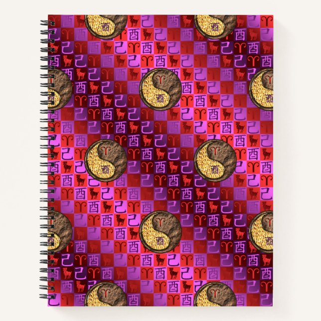 Cuaderno Aries y Gallo de Tierra (Anverso)