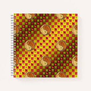 Cuaderno Aries y Mono de Madera