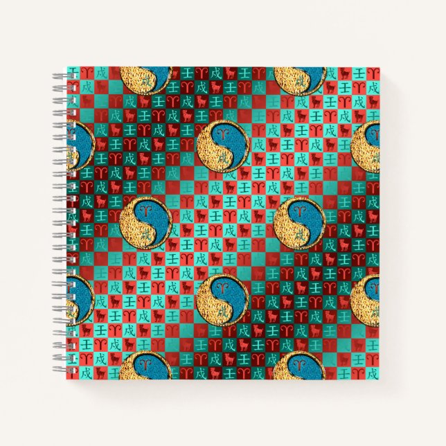 Cuaderno Aries y Perro de Agua (Anverso)