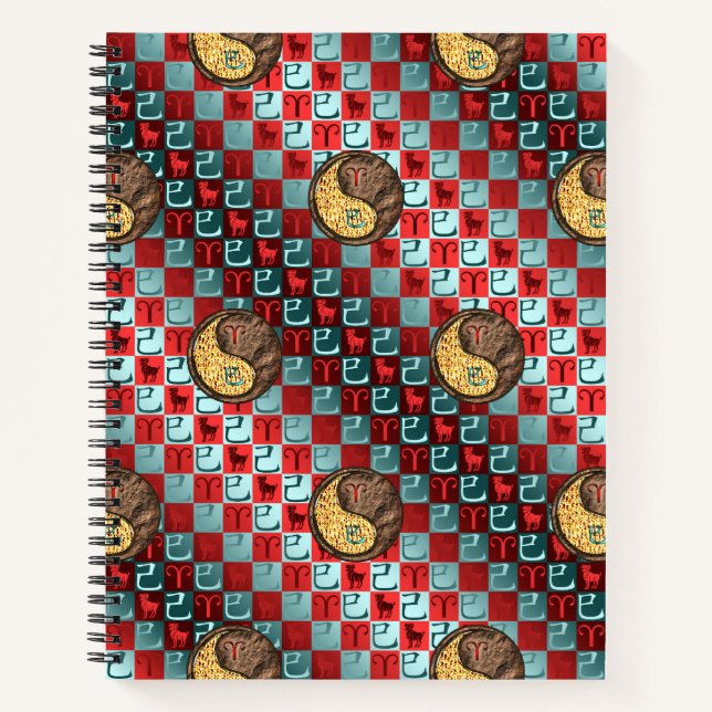 Cuaderno Aries y Serpiente de Tierra (Anverso)
