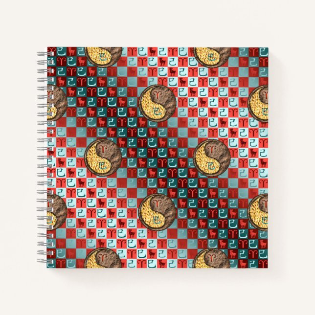Cuaderno Aries y Serpiente de Tierra (Anverso)