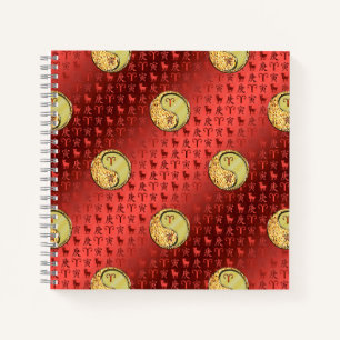 Cuaderno Aries y Tigre de Metal