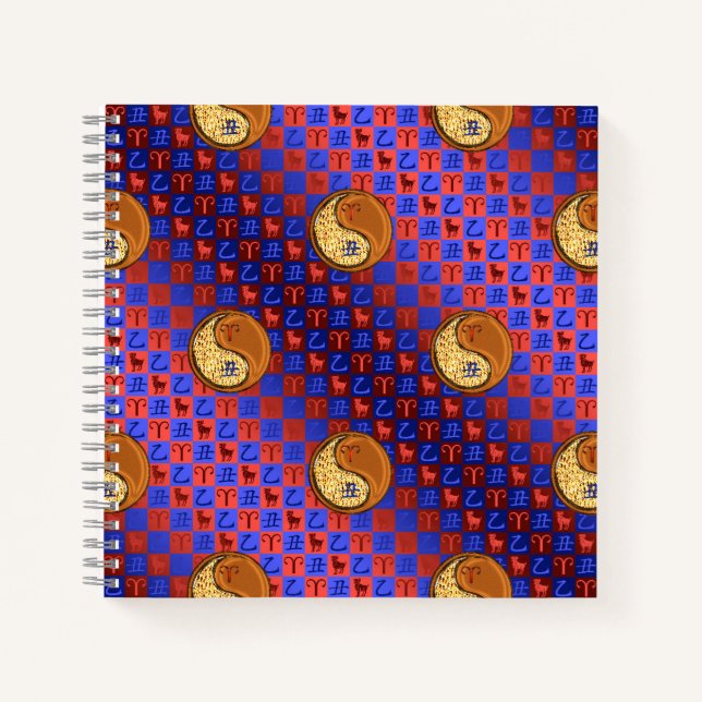 Cuaderno Aries y Wood Ox (Anverso)