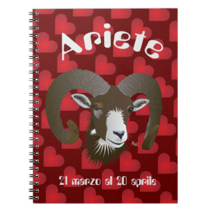 Cuaderno Ariete 21 marzo al 20 aprile Taccuino