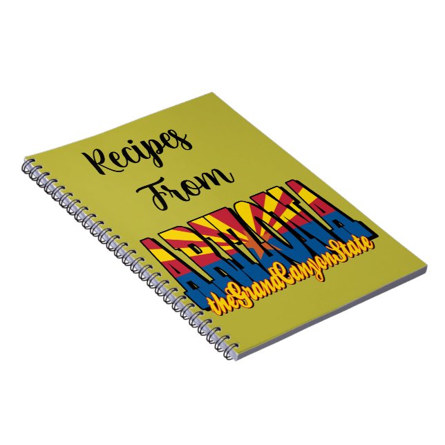 Cuaderno Arizona el Estado del Gran Cañón (Lado Derecho)