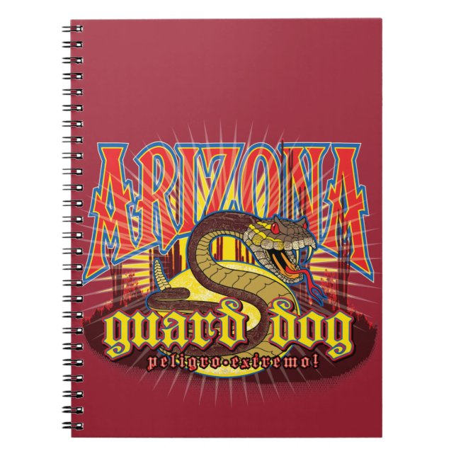 Cuaderno Arizona Serpiente en Guardia (Frente)