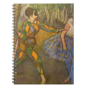 Cuaderno Arlequín y Colombina de Edgar Degas Arte Antiguo