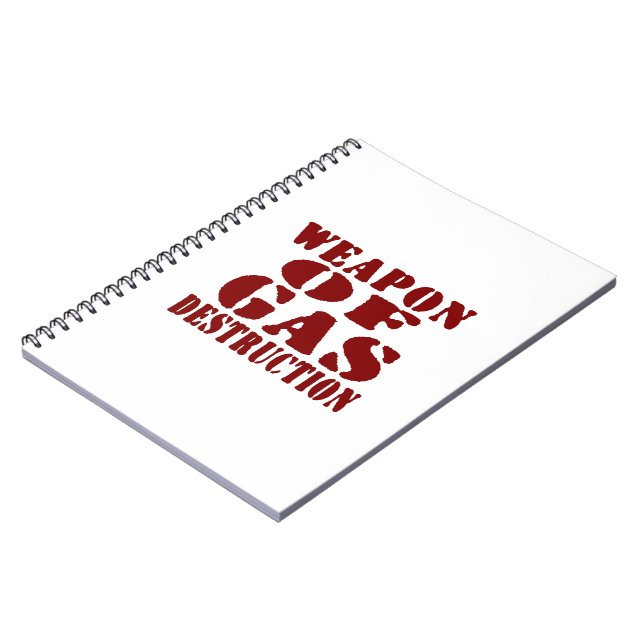 Cuaderno Arma De Destrucción De Gas (Lado Izquierdo)