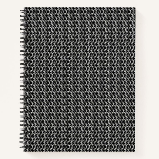 Cuaderno Armadura medieval de cota de malla (Anverso)