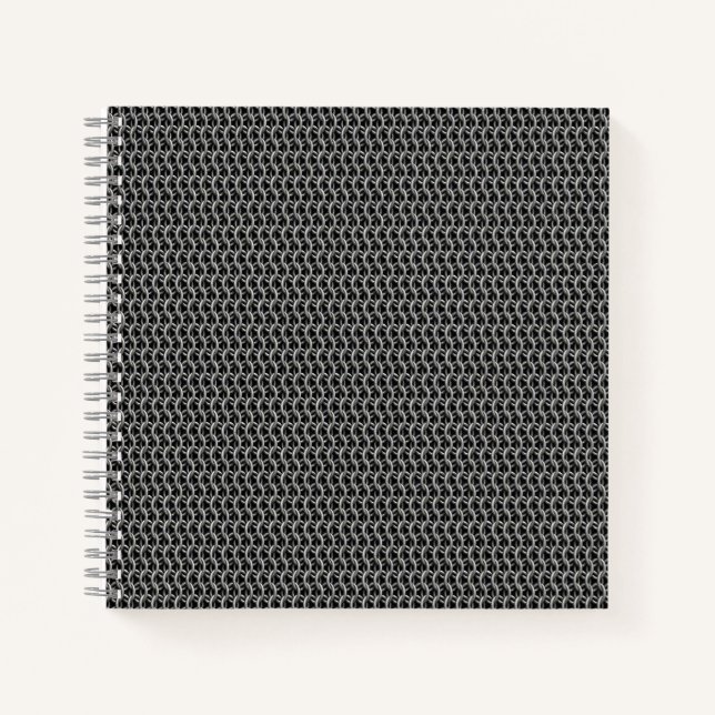 Cuaderno Armadura medieval de cota de malla (Anverso)