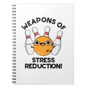 Cuaderno Armas De Reducción De Estrés Chiste Divertido De B