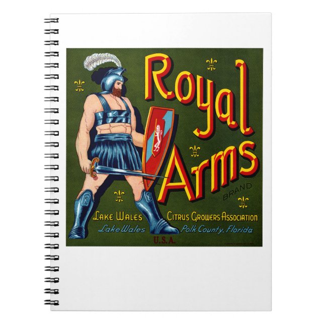 Cuaderno Armas Reales (Frente)