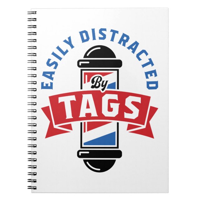 Cuaderno Armonía de Barbershop Fácilmente Distraída por Eti (Frente)