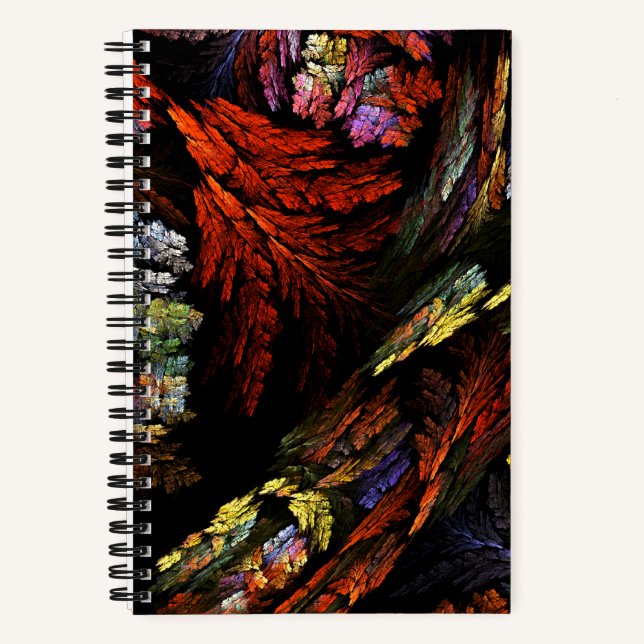 Cuaderno Armonía de color Resumen de arte (Anverso)