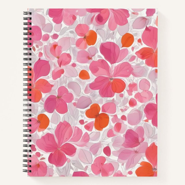 Cuaderno Armonía en Rosa (Anverso)