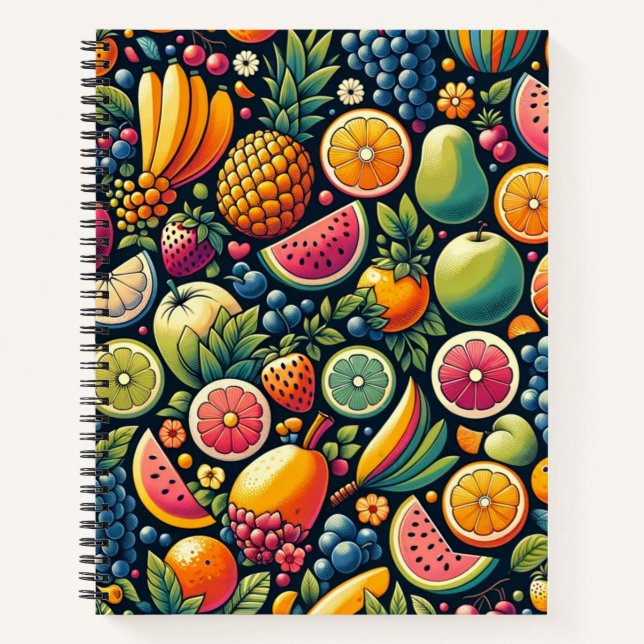 Cuaderno Armonía fructífera: una sinfonía del botín de la n (Anverso)