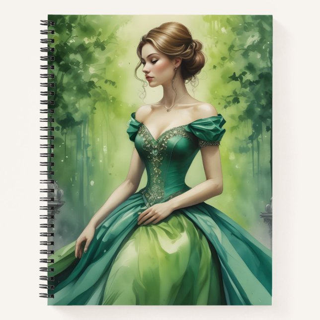 Cuaderno Armonía Verde (Anverso)