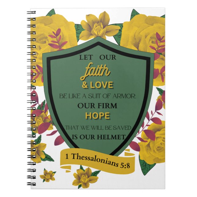 Cuaderno Armor de Dios (Frente)