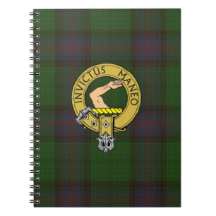 Cuaderno Armstrong Tartan y Clan Badge