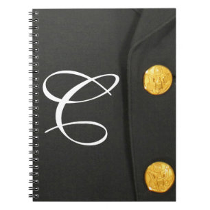 Cuaderno ARMY Clase A Uniforme Monograma Libro de notas ini