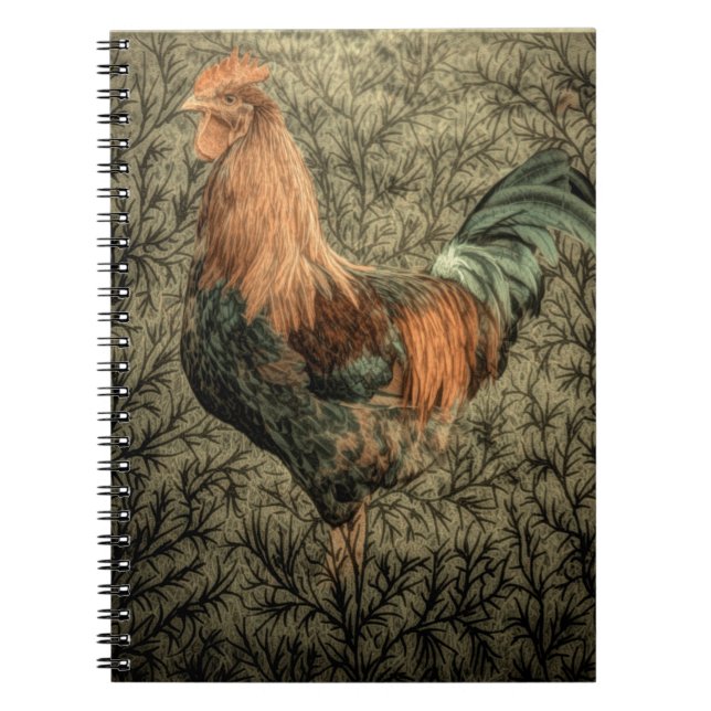 Cuaderno Aroma rústico de pollo de granja de la región occi (Frente)