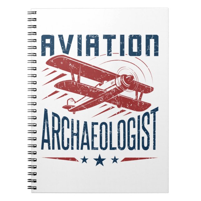 Cuaderno Arqueología Arqueológica de Aviación (Frente)