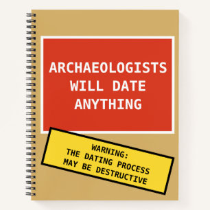 Cuaderno Arqueólogos divertidos saldrán con cualquier Chi