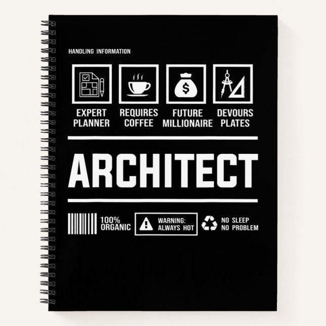 Cuaderno Arquitecto Manejo de la Arquitectura de la Informa (Anverso)