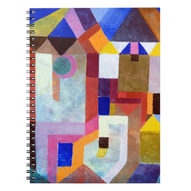Cuaderno Arquitectura colorida de Paul Klee (Frente)