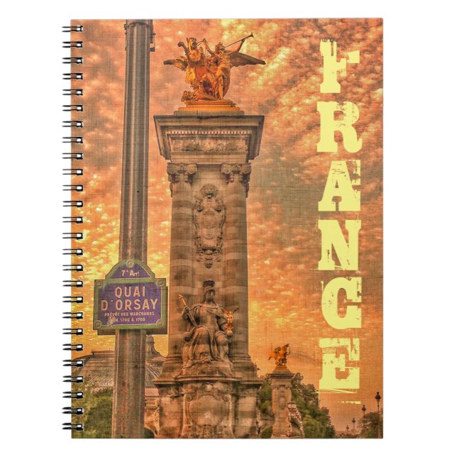 Cuaderno Arquitectura de Francia en París (Frente)