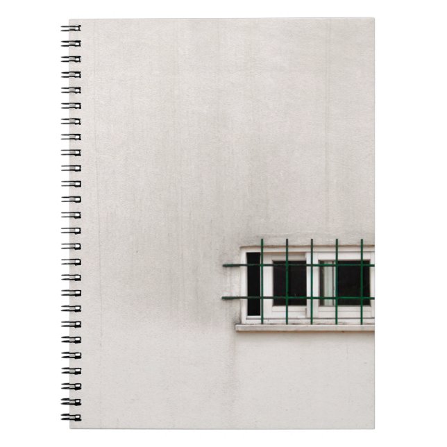 Cuaderno Arquitectura de ventanas de construcción antigua (Frente)