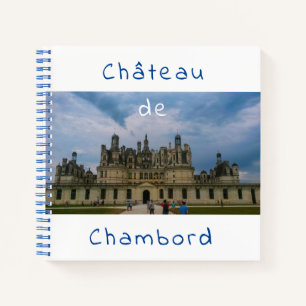 Cuaderno Arquitectura del castillo de Chambord Francia