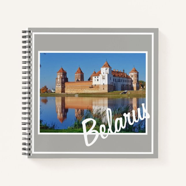 Cuaderno Arquitectura del Castillo Mir de Bielorrusia Cuade (Anverso)