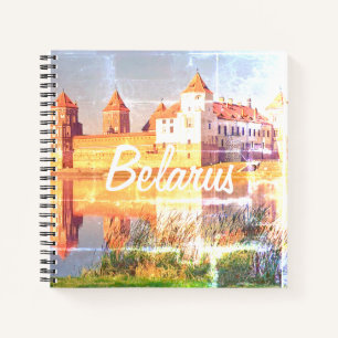 Cuaderno Arquitectura del castillo Mir de Bielorrusia Cuade
