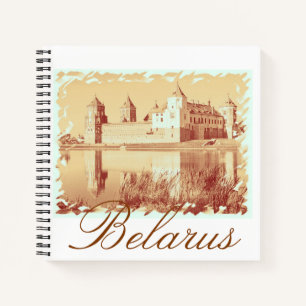 Cuaderno Arquitectura del Castillo Mir de Bielorrusia Natur