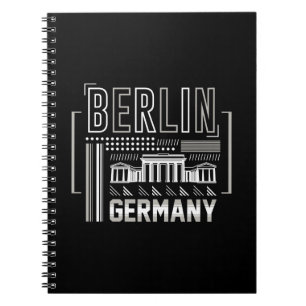 Cuaderno Arquitectura moderna de Berlín Alemania Gráfico