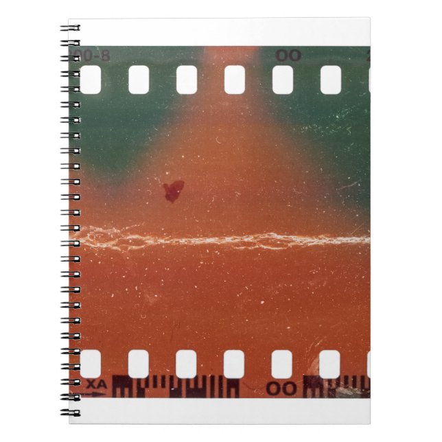 Cuaderno Arranque de tira de película de 35 mm, arañazos fr (Frente)