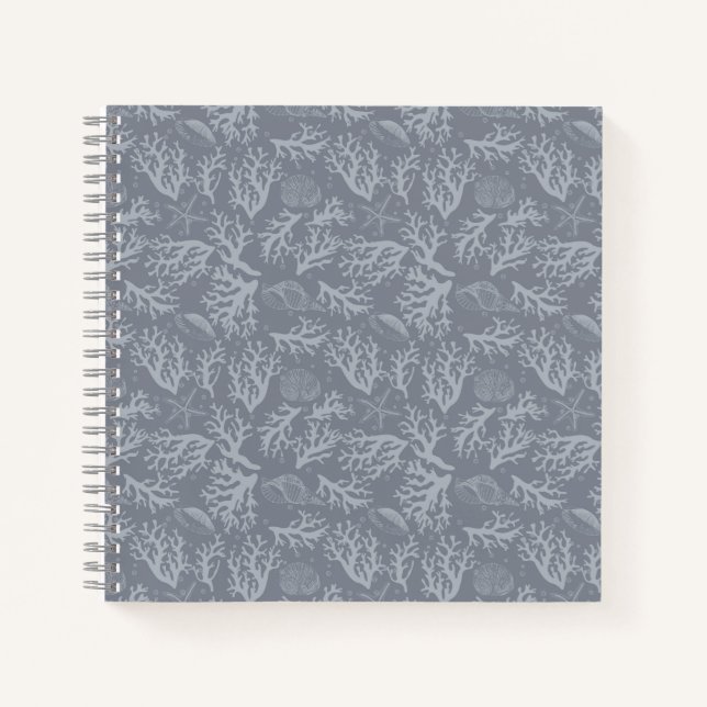 Cuaderno Arrecife de coral de estilo hipster (Anverso)