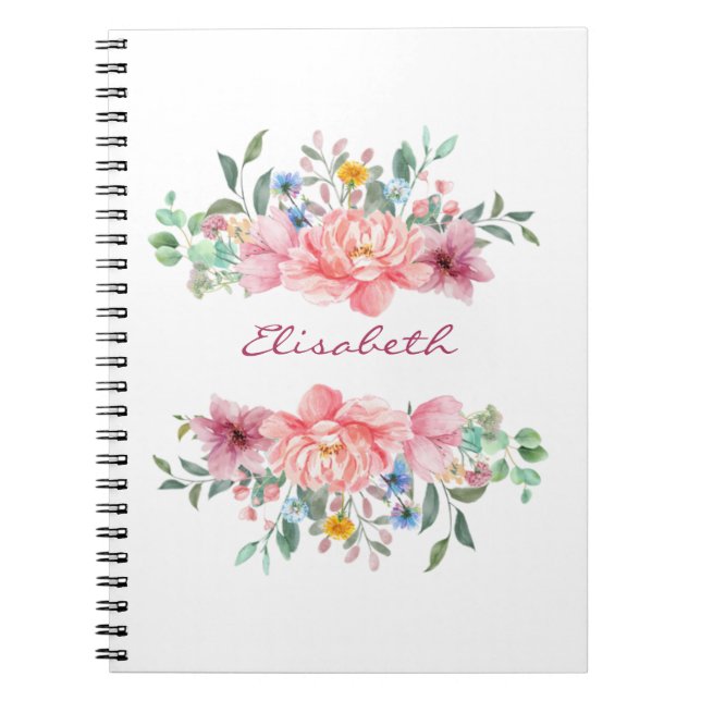 Cuaderno Arreglo de las flores (Frente)