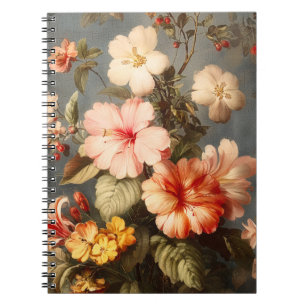 Cuaderno Arreglo Floral Vintage Vibrante