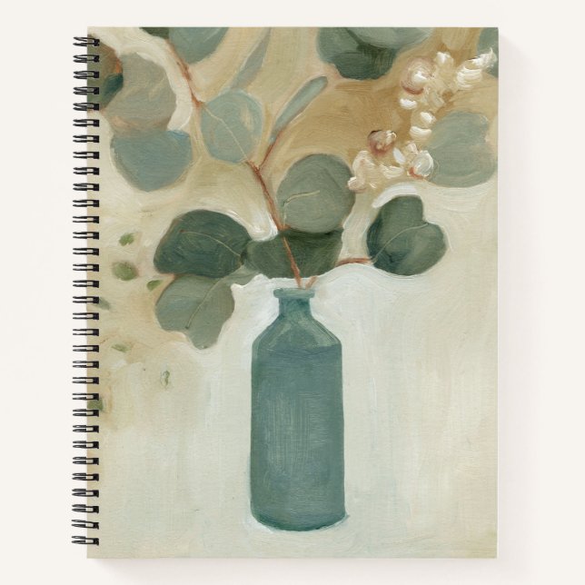 Cuaderno Arreglo Neutral - Verdor en Vase (Anverso)
