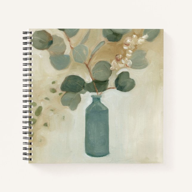 Cuaderno Arreglo Neutral - Verdor en Vase (Anverso)