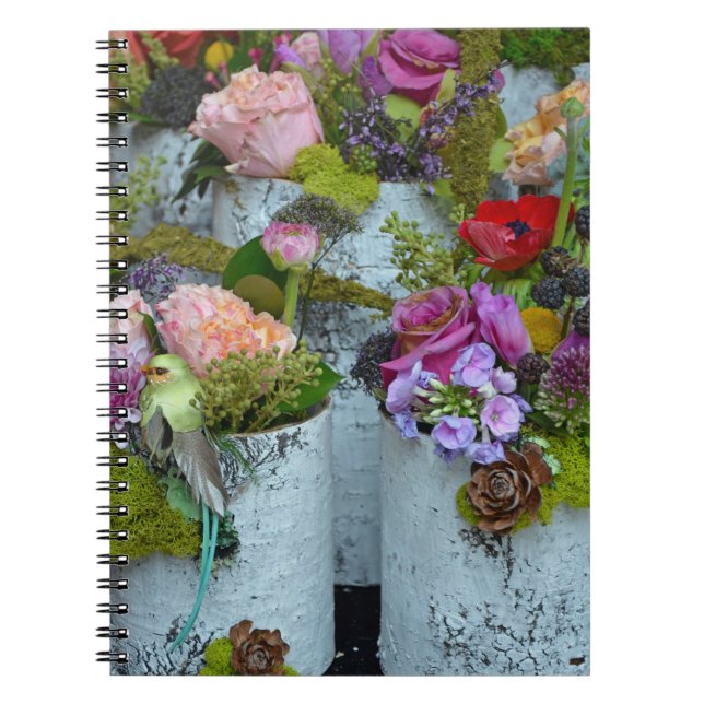 Cuaderno Arreglos florales de primavera (Frente)