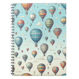 Cuaderno ¡Arriba, Arriba y Lejos! Globos Aerostáticos Capri