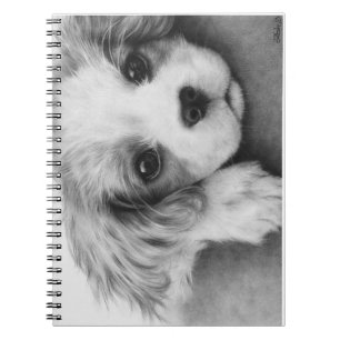 Cuaderno arrogante del perro de perrito del perro