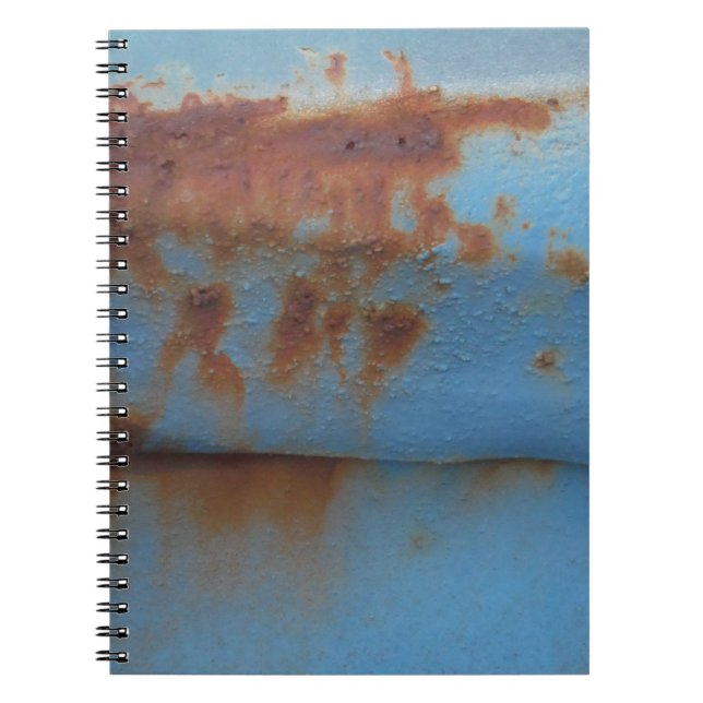 Cuaderno Arrojado azul vintage (Frente)