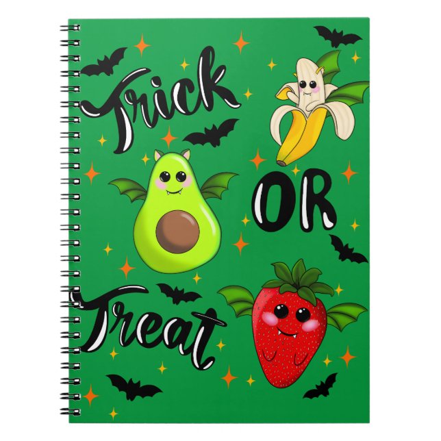 Cuaderno Arrojar o tratar frutas (Frente)