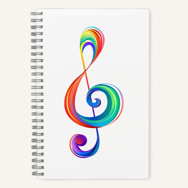 Cuaderno Arroyo arcoiris estratificado (Anverso)