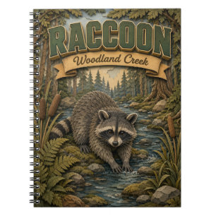 Cuaderno Arroyo boscoso de mapache POPCUT