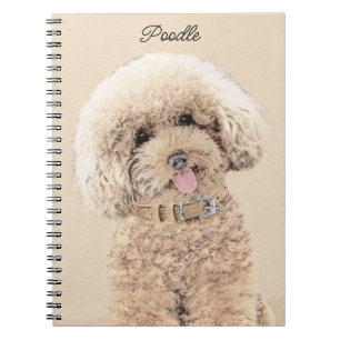 Cuaderno Arroz de juguete en miniatura de perro crema marró